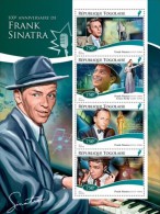 Togo. 2015 Frank Sinatra. (108a) - Chanteurs