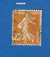 1927 / 1931  N° 235   TYPE  SEMEUSE FOND PLEIN   OBLITÉRÉ - Oblitérés