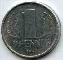 Allemagne Germany RDA DDR 1 Pfennig 1979 A J 1508 KM 8.2 - 1 Pfennig