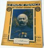GENERAL ANTHOINE - LE PAYS DE FRANCE N° 126 - Francese