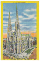 LONDON / ?YEAR 1949? / St PARICK'S CATHDRAL  5th AVENUE AND 50th STREET, NEW YORK CITY  / USED / SEE SCAN(S) - Churches