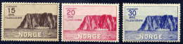 NORWAY 1930 Tourist Association Set MNH / **.  Michel 159-61 - Unused Stamps