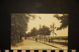CP, 03, VICHY Promenade Sur Les Bords De L'Allier N° 73 Voyagé En 1925 - Vichy