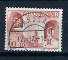 1968 - GROENLANDIA - GREENLAND - GRONLAND - Catg Mi. 70 - Used - (T/AE27022015....) - Gebraucht