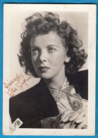 IDA LUPINO - England & Usa Film Actress ** ORIGINAL AUTOGRAPH - HAND SIGNED ** Authentic Autographe Autogramm Autografo - Autógrafos