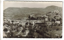 CPSM COMPS SUR ARTUBY (Var) - 900 M Vue Générale Prise De La Route De Draguignan - Comps-sur-Artuby