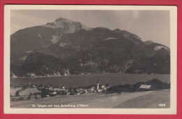 169557 / St. Gilgen Mit Dem Schafberg Vom Mozartblick USED 1929 FLAMME SOLBADER BAD ISCHL - SOFIA BULGARIA Austria - St. Gilgen