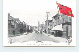 SAINT JOHN - Main Street (looking North) - St. John