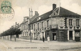 CPA - ESTREES-SAINT-DENIS (60) - Bâtiment Multi-fonctions ,Epicerie , Mairie Et Justice De Paix - Estrees Saint Denis
