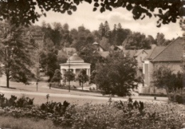 Bad Liebenstein - S/w Blick Zum Brunnentempel - Bad Liebenstein