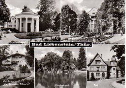 Bad Liebenstein - S/w Mehrbildkarte 10 - Bad Liebenstein