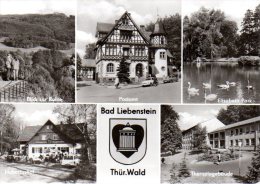 Bad Liebenstein - S/w Mehrbildkarte 8 - Bad Liebenstein