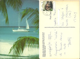 CAYMAN ISLANDS  Yacht  Barca A Vela  Nice Stamp - Caïman (Iles)