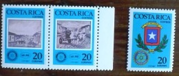 COSTA RICA Rotary Yvert N° 488/90 Neuf Sans Charniere. MNH - Rotary, Lions Club