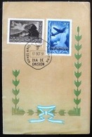 ARGENTINE Trains A Vapeur, Avion, Rapace, Plan Quinquenal 1947-1951. FDC - Trains