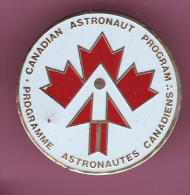 44200--Pin's.Espace.Astronautes Canadiens.fusée.. - Espacio