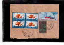 TEM9178   -  EGYPT  POSTAL HYSTORY  -      REGISTERED  AIR MAIL COVER CAIRO/KOELN  30.10.1966 - Cartas & Documentos