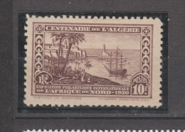 ALGERIE EXPO 1930  N°100 Neuf Avec Trace De Charn. X Dentelé11 - Unused Stamps