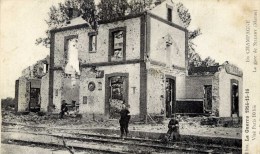 51 - SILLERY - La Gare De Sillery - La Guerre 1914-1915-1916 - Sillery