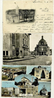 Algerie CPA Sm Et Photo Souk Ahras 3 Cartes Mosquée Hotel De Ville Multivue - Souk Ahras