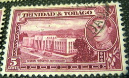 Trinidad And Tobago 1938 General Post Office And Treasury 5c - Used - Trinidad Y Tobago