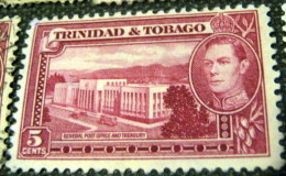 Trinidad And Tobago 1938 General Post Office And Treasury 5c - Used - Trinidad Y Tobago