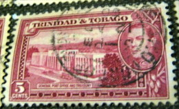 Trinidad And Tobago 1938 General Post Office And Treasury 5c - Used - Trinidad & Tobago (...-1961)