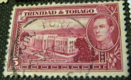 Trinidad And Tobago 1938 General Post Office And Treasury 5c - Used - Trinidad & Tobago (...-1961)