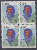1983.20 CUBA MNH. 1983. BLOCK 4. XXV ANIV.DE RADIO REBELDE . ERNESTO CHE GUEVARA  COMPLETE SET - Nuovi