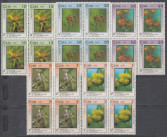 1990.44 CUBA MNH. 1990. BLOKC 4. V CONGRESO LATINOAMERICANO DE BOTANICA Latin American Botanical Congress COMPLETE SET - Nuovi