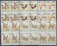 1991.26 CUBA MNH. 1991. BLOKC 4  MARIPOSAS  BUTTERFLIES COMPLETE SET - Ungebraucht