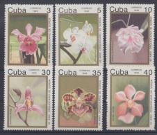 1992.32 CUBA MNH. 1992.  40 ANIV. ORQUIDEARIO DE SOROA  Orchid ANNIVERSARY COMPLETE SET - Nuovi