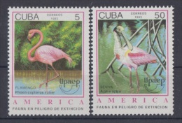 1993.30 CUBA MNH. 1993. UPAEP. FAUNA EN PELIGRO DE EXTINCION. BIRD. AVES. PAJAROS. WILDLIFE  COMPLETE SET - Nuovi
