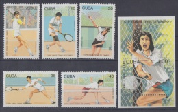 1993.31 CUBA MNH. 1993. COPA DAVIS TENIS DE CAMPO DAVIS CUP TENNIS CAMP COMPLETE SET - Nuovi