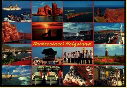 Nordseeinsel Helgoland  -  Mehrbild-Ansichtskarte Ca. 2003    (4454) - Helgoland