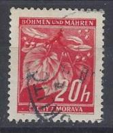 Germany (Bohmen Und Mahren) 1939/42  Freimarken; Lindenzweig  (o) Mi.22 - Usados