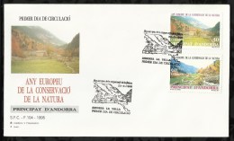 PREMIER JOUR . ANNEE EUROPEENNE DE LA CONSERVATION DE LA NATURE . 23 MARS  1995 . - Cartas & Documentos