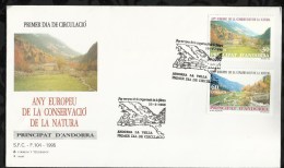 PREMIER JOUR . ANNEE EUROPEENNE DE LA CONSERVATION DE LA NATURE . 23 MARS  1995 . - Covers & Documents