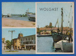 Deutschland; Wolgast; Multivuekarte Mit Hafen - Wolgast