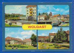 Deutschland; Wolgast; Multivuekarte Mit Ludwig Van Beethoven Strasse - Wolgast