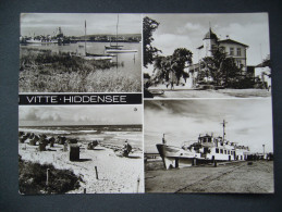 Germany: DDR - VITTE - HIDDENSEE - Hafen. FDGB-Erholungsheim "Zur Ostsee". Strand - Posted 1972 - Hiddensee