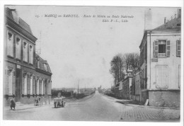 Marcq-en-Baroeul (59) - Route De Ménin Ou Route Nationale - Rémouleur. Bon état, Correspondance Au Dos. - Marcq En Baroeul
