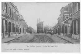 Wattrelos (59) - Place Du Sapin Vert. Bon état, Non Circulé. - Wattrelos