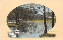 Mv159 Germany Harburg A. Elbe Der Schwanenteich Lake With Swans - Harburg