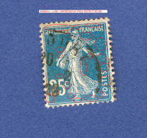 1907 N° 140  TYPE SEMEUSE FOND PLEIN OBLITÉRÉ - Usados