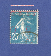 1907 N° 140  TYPE SEMEUSE FOND PLEIN OBLITÉRÉ TB 20.00 € ++ - Used Stamps