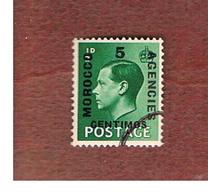 MAROCCO AGENZIE (MOROCCO AGENCIES )  - SG 165  -  1937 KING EDWARD  VIII (OVERPRINTED   - USED ° - Spanish Morocco