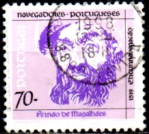 PORTUGAL 1990 Portuguese Navigators - 70eTristao Vaz Texeira FU - Used Stamps