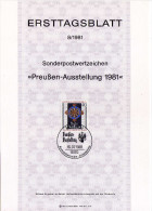 Berlin (West) 1981 Ersttagsblatt Mi 648  [020515ETBI] - 1er Día – FDC (hojas)