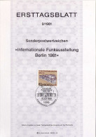 Berlin (West) 1981 Ersttagsblatt Mi 649  [020515ETBI] - 1er Día – FDC (hojas)